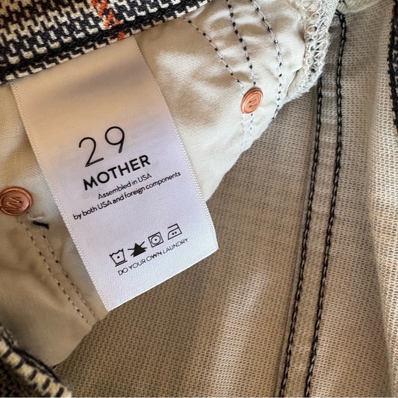 MOTHERNEW MOTHER PLAID PANTS
JEANS INSIDER CROP - Picture 10 of 12